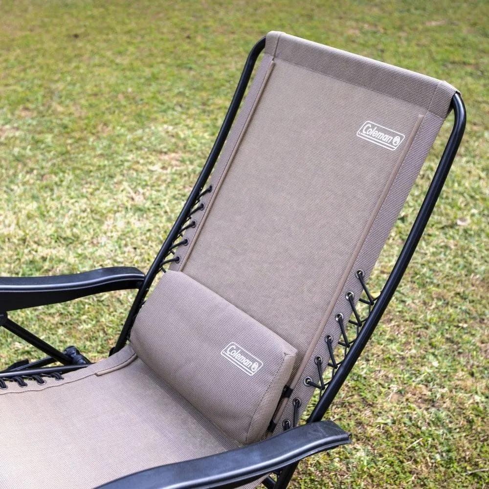 新品未使用　Coleman リクライニングチェア ベージュ