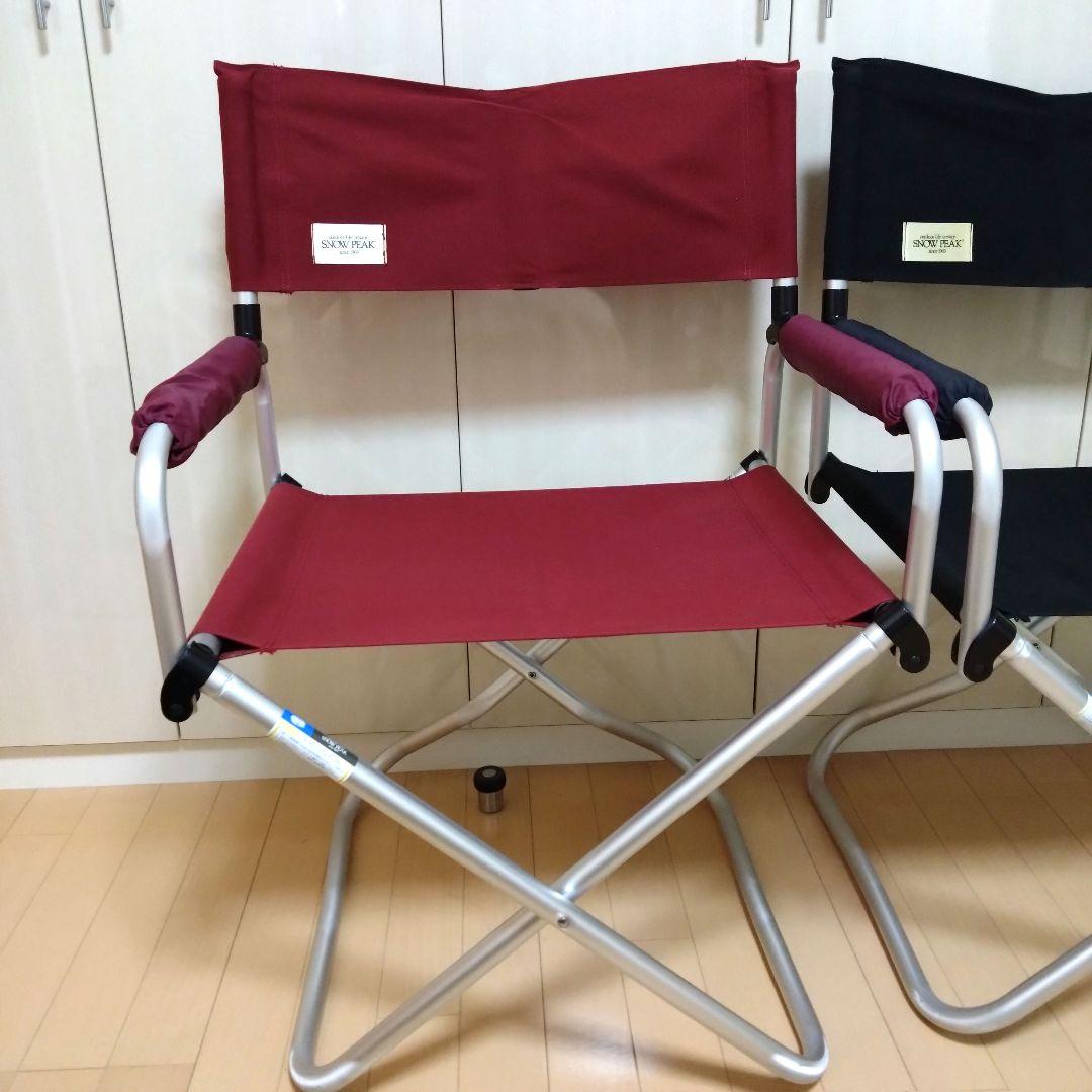スノーピーク　フォールディングチェア　折りたたみイス　 PEAK 旧ロゴ