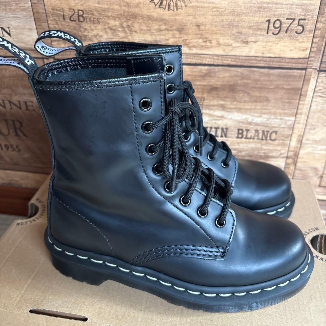 Dr. Martens ブラック ワークブーツ　 　UK4
