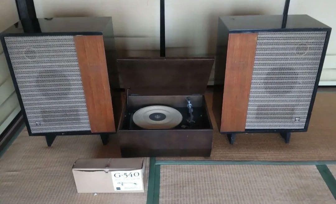 昭和レトロ　スピーカー FUKUYO SOUND Coral BX5 左2/2