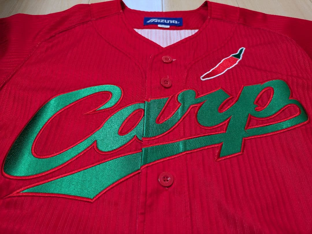 【極美品】広島東洋カープ 真赤激 限定ユニフォーム 黒田博樹 Oサイズ