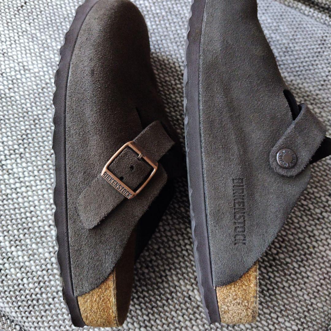 BIRKENSTOCK ビリケンシュトック　スエード　ボストン 39 モカ