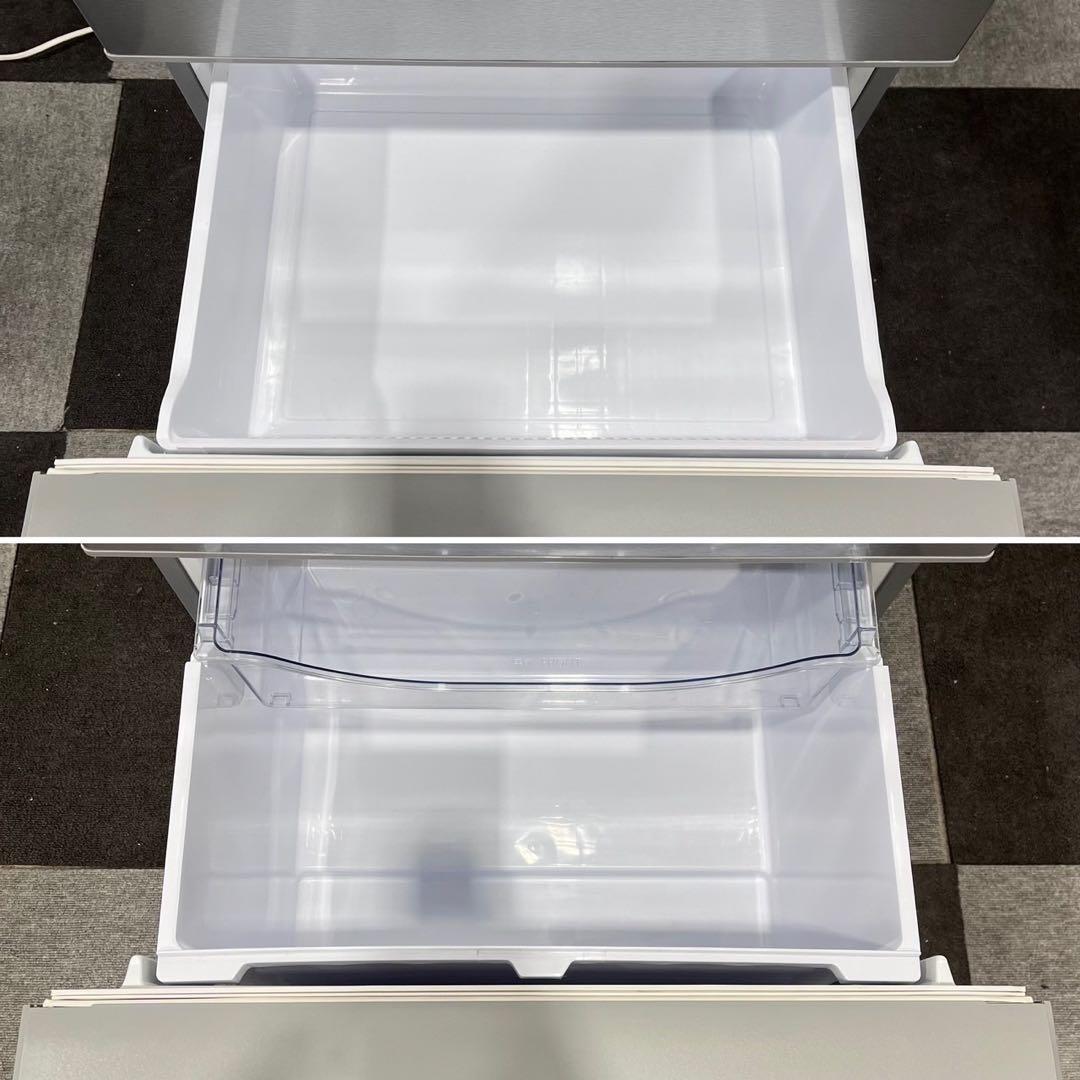 AQUA 冷蔵庫 AQR-36KL(S) 355L 2021 家電 Ma2112