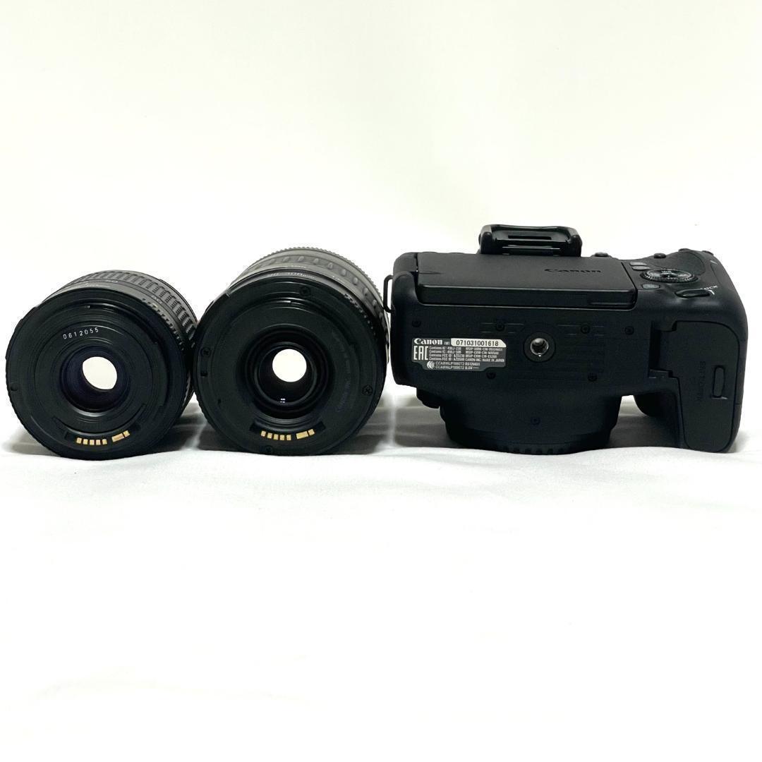 ハイアマチュア機の操作性❣️ Canon EOS 9000D Wレンズセット
