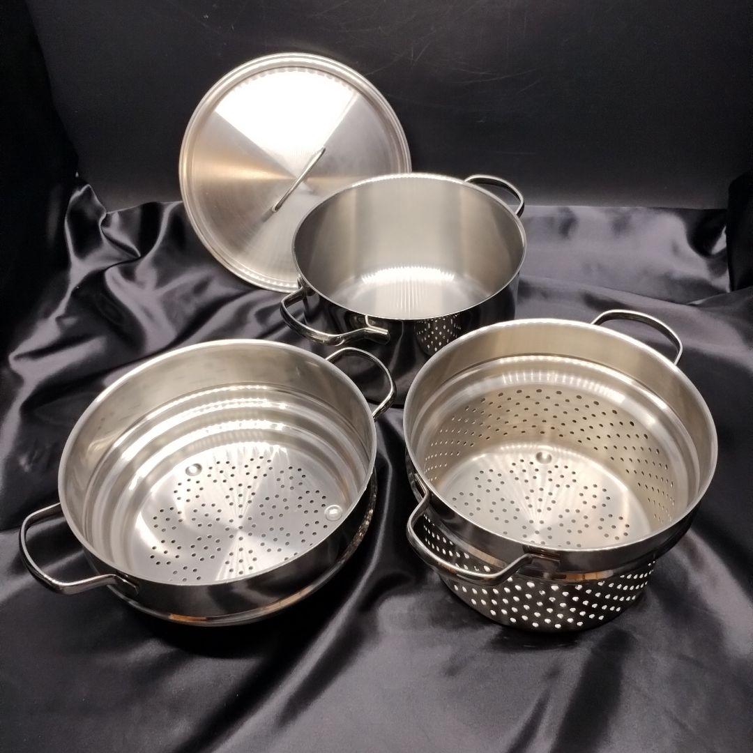  DULTON スチーマー＆パスタポット IH対応