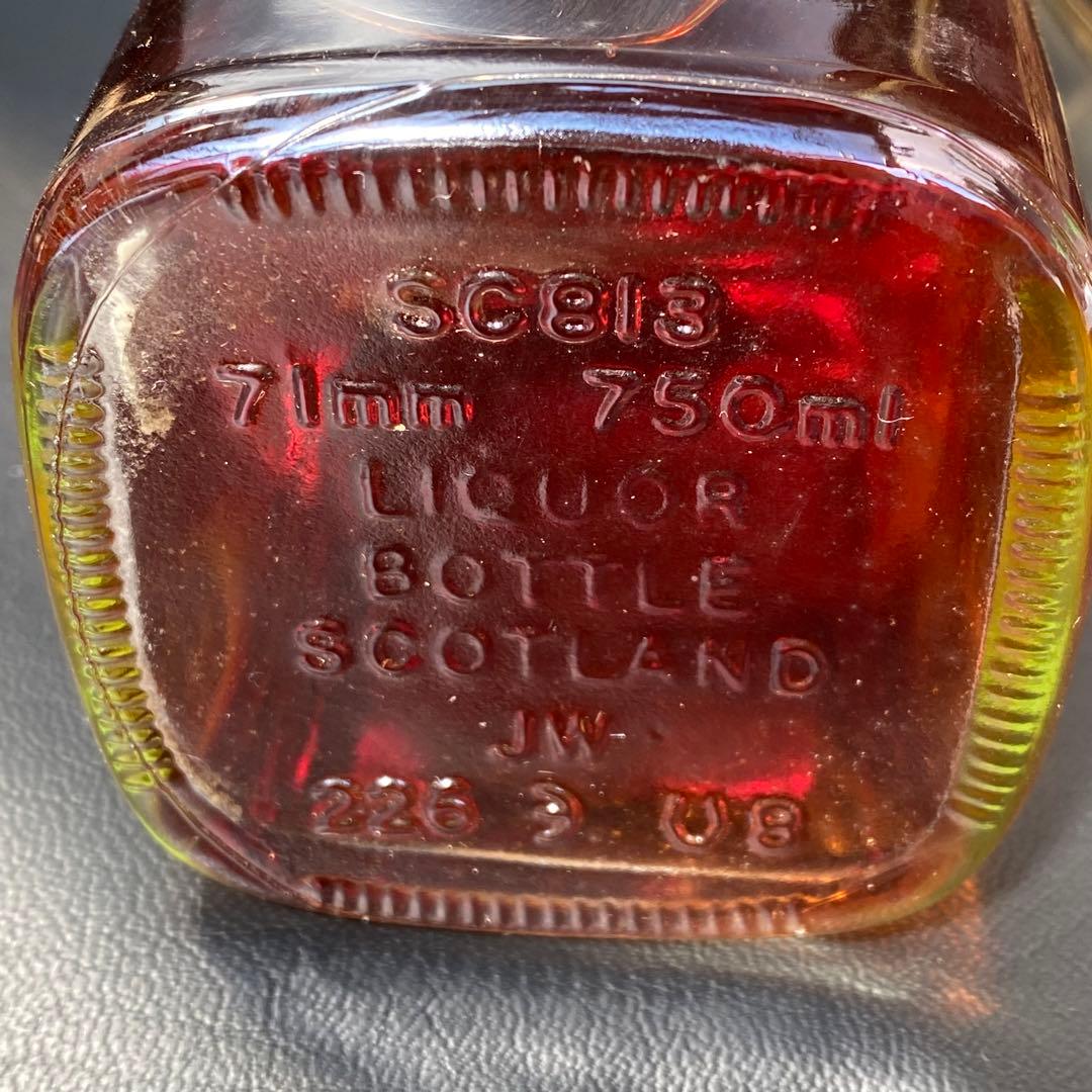 ◆古酒　ジョニーウォーカー１２年　スコッチウイスキーブラックラベル　３セット