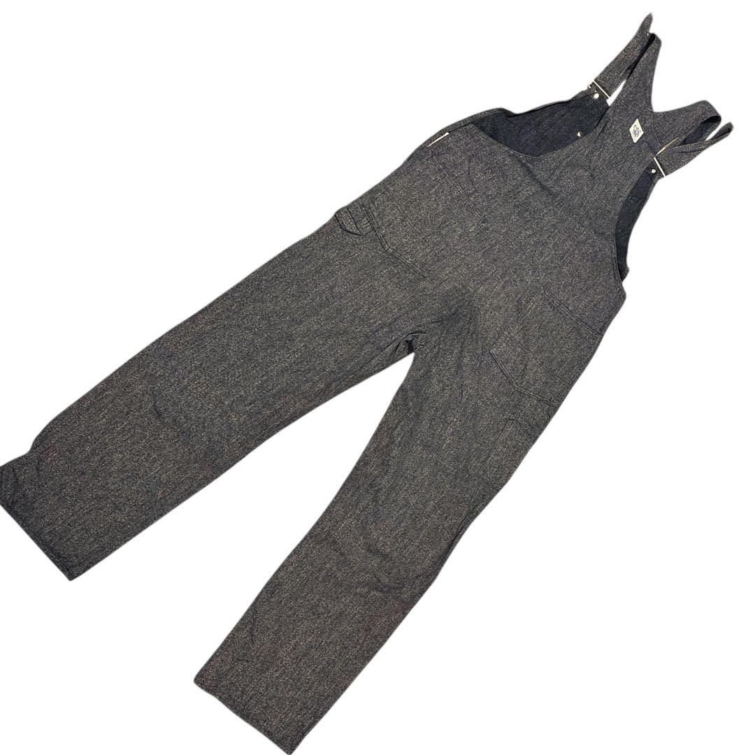 【即完品】ブラックシャンブレー オーバーオール スタンダードカリフォルニア