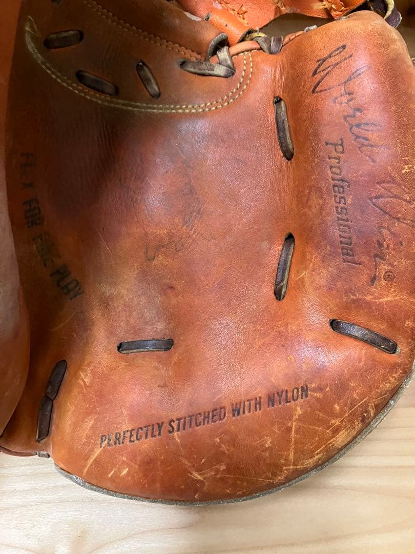 梶原　北海道日本ハムファイターズ　実使用　支給　キャッチャーミット　硬式　ミズノ