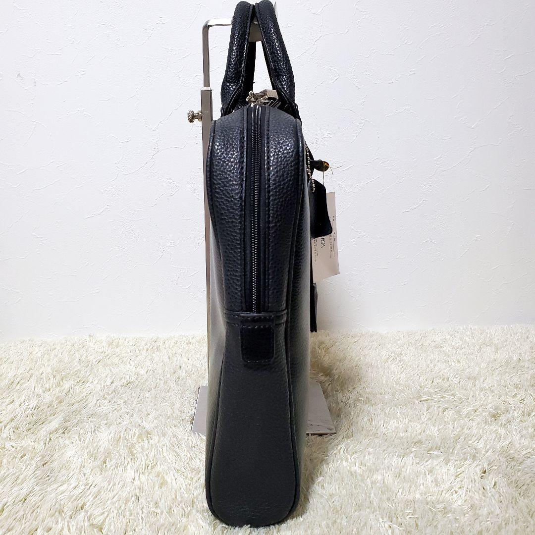 完売品！新品✨マトゥーリ シボ革 ビジネスバッグ オールレザー 南京錠　毛玉様