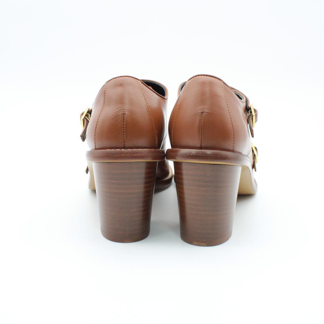 新品♪GIOIA DELL'ACQUA ダブルモンクヒールシューズ(37)