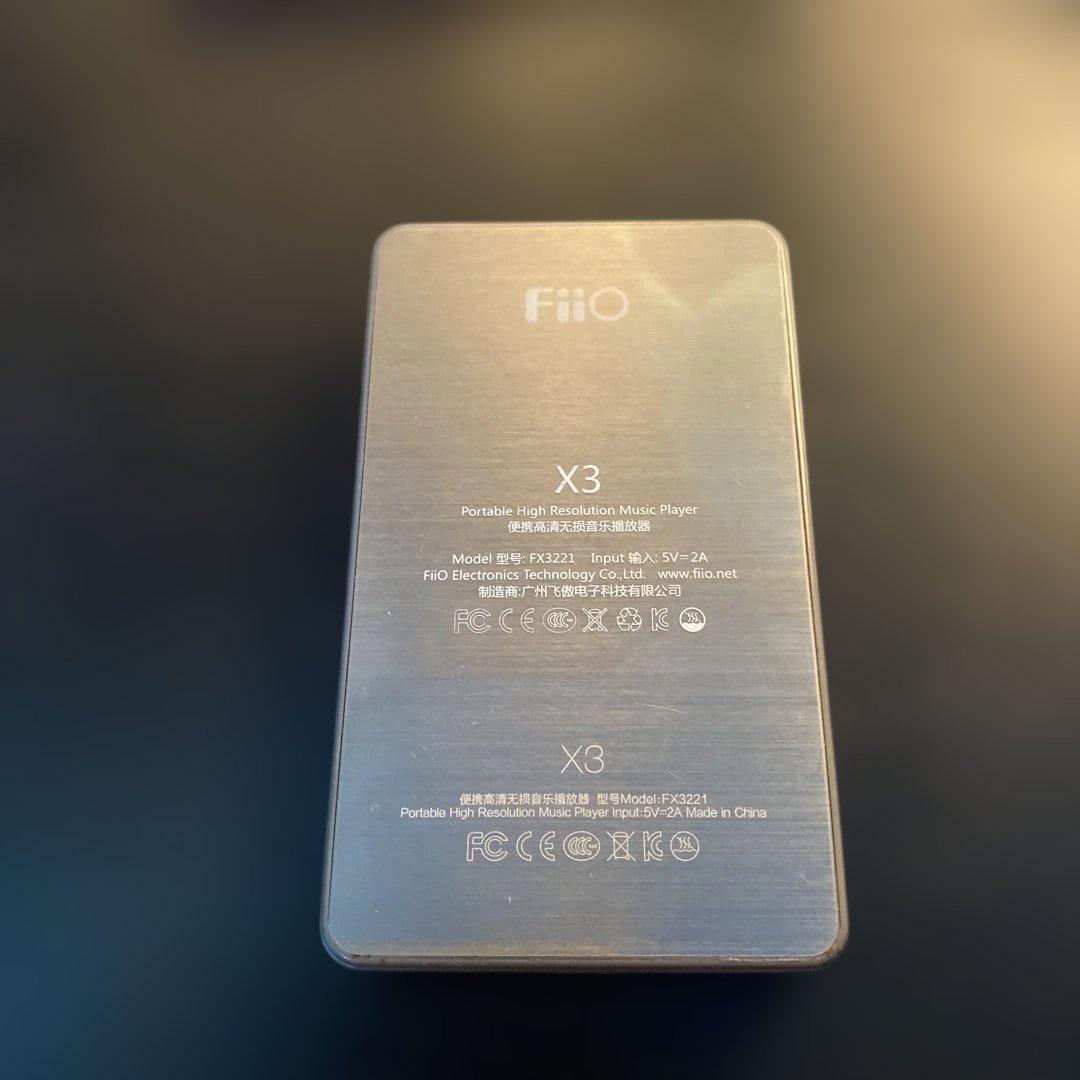 Fiio x3 2nd gen microSDカード(64GB)付き