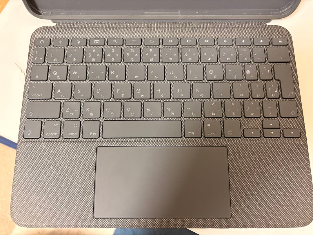 Logitech iPad キーボードカバー 日本語配列