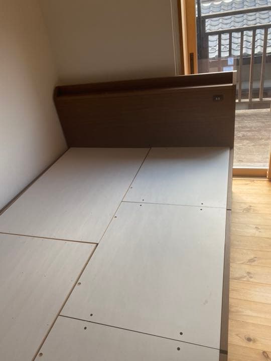 ニトリセミダブルベッド