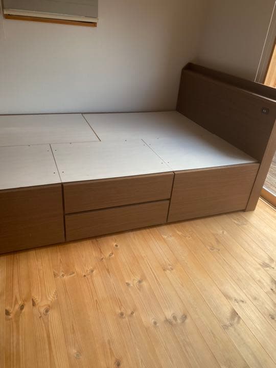 ニトリセミダブルベッド