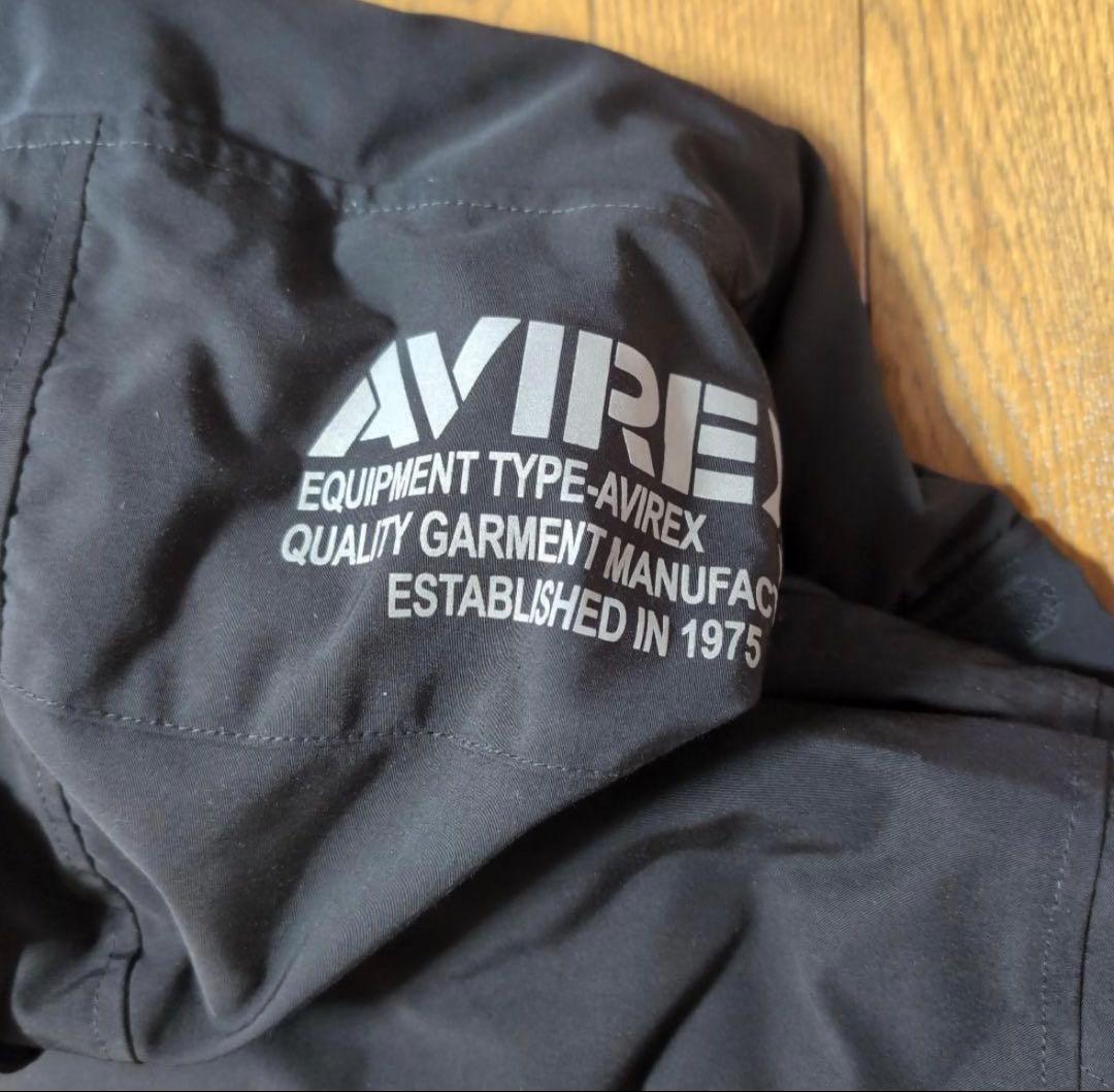AVIREX USA ブラックダウンジャケット