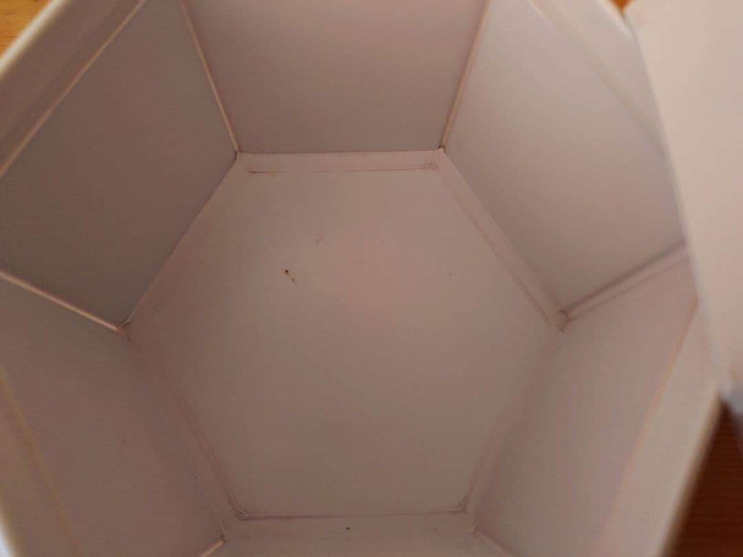 内藤ルネRUNE 六角形小物入れ デイジー 昭和レトロ ビンテージ