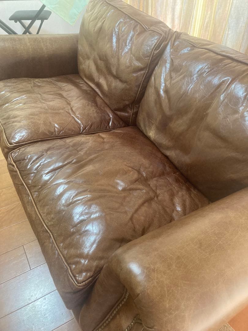 HALO　ハロ◉ BALMORAL　3人掛けレザーソファ　バルモラル