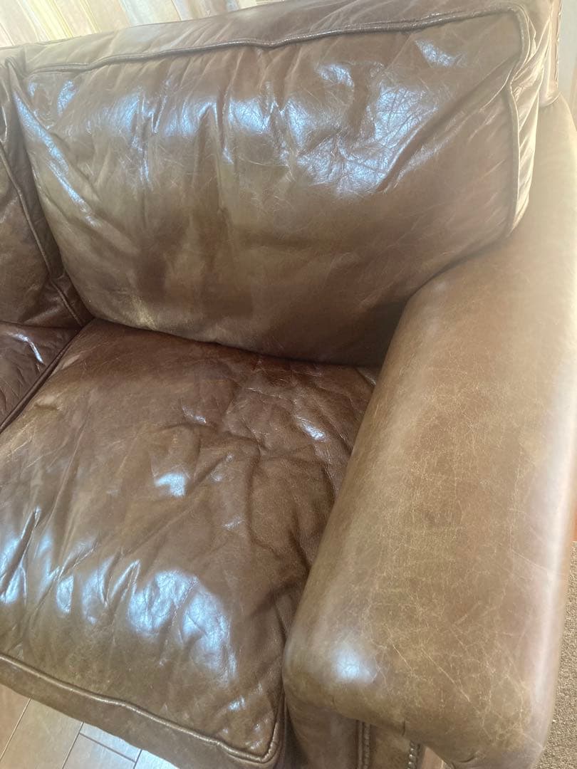 HALO　ハロ◉ BALMORAL　3人掛けレザーソファ　バルモラル