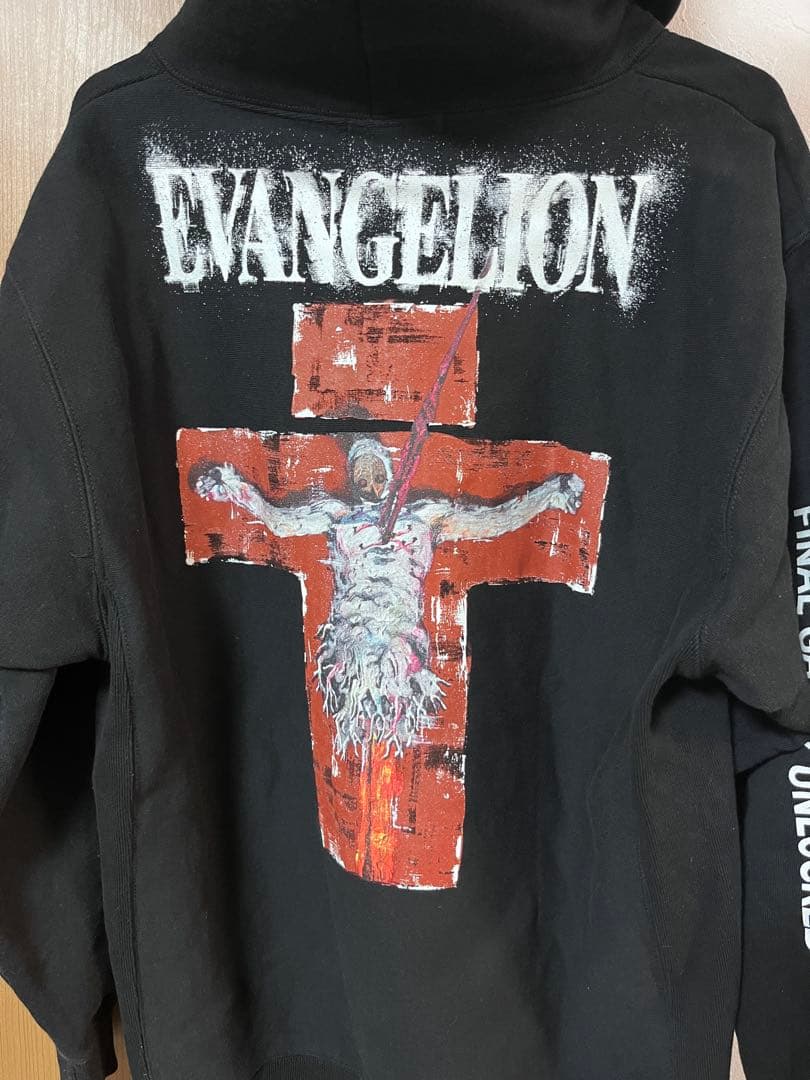 glamb　エヴァンゲリオン　ロンギヌスの槍　リリス　スウェット　コラボパーカー