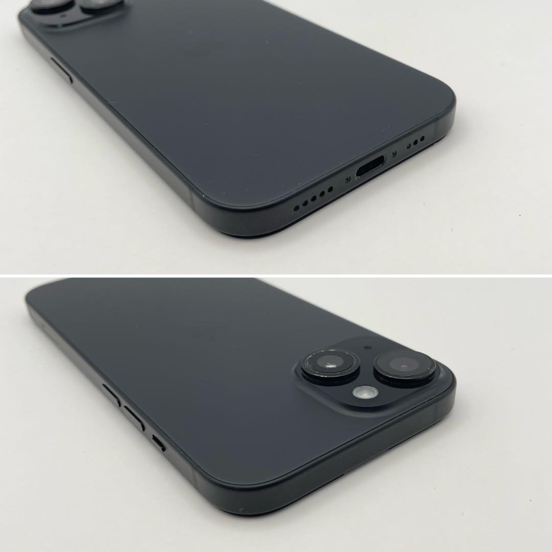 iPhone 15 128GB 大容量バッテリー新品100% SIMフリー 黒