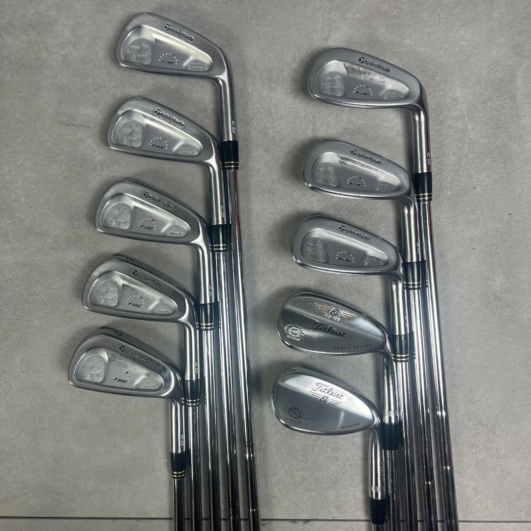 テーラーメイド　タイトリスト　メンズゴルフ14本フルセット　男性　右利き