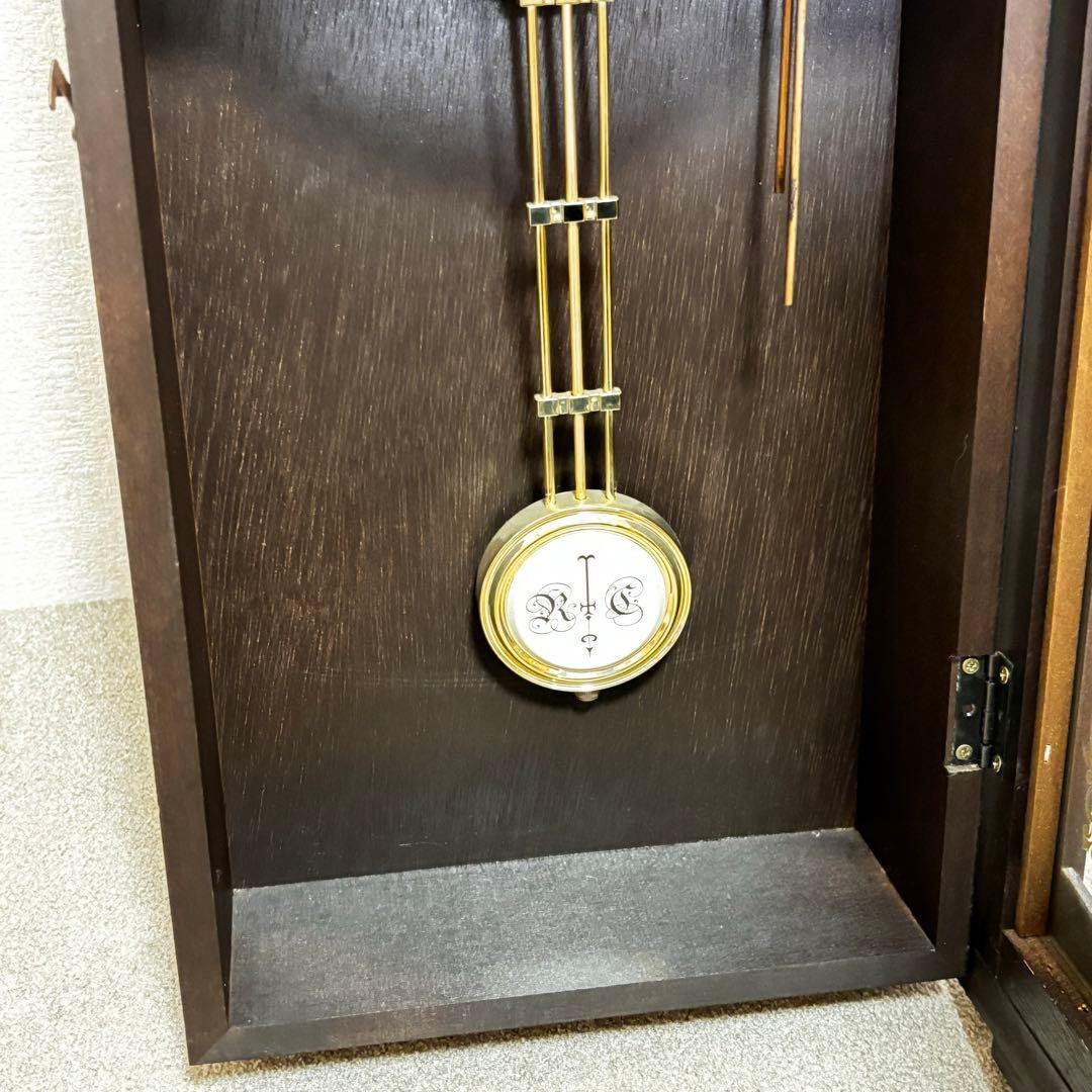 【貴重】シチズン 振り子時計 掛け時計　クラシック 動作品　柱時計