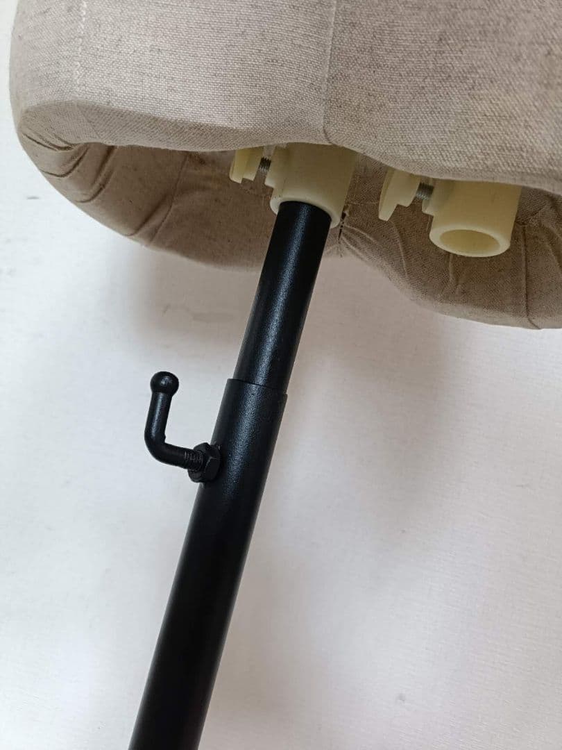 トルソー　ボディ　マネキン　洋裁　布張り　裁縫　高さ調整