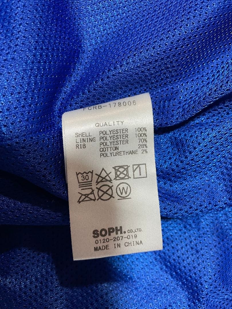 美品！FCRB　17ss　ライトウェイトスタジアムブルゾン　ナイロンジャケットM