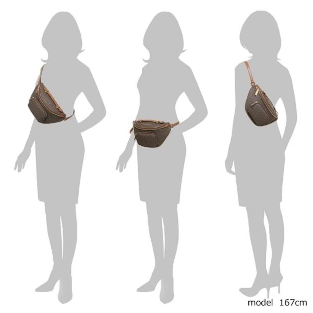 MICHAEL KORS ボディバッグ ウエストポーチ ブラウン