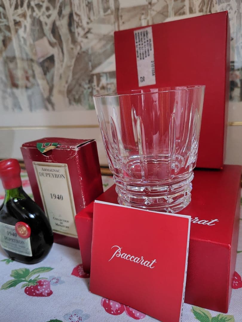 バカラ　アルルカン　1客　アルマニャック　デュペイロン　1940年　50ml