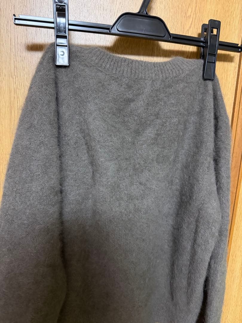 anuansラクーンフォックスショートカーディガン