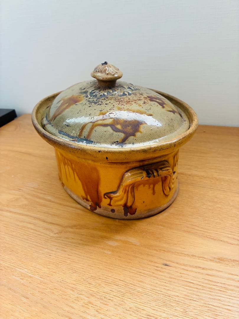 最終値下げテリーヌポット フランスアンティーク