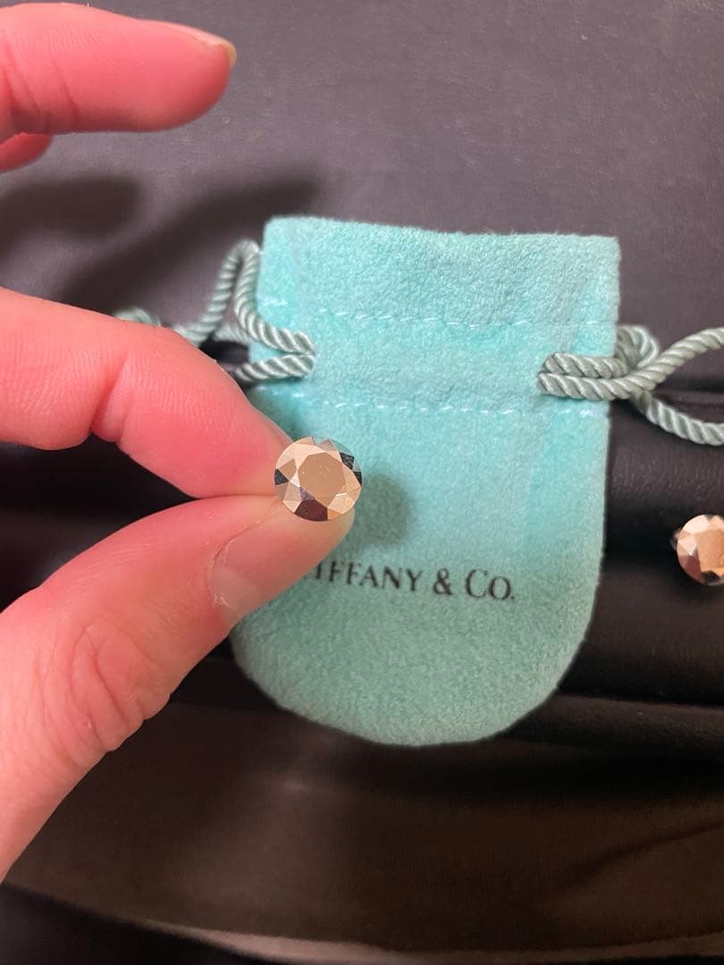 ティファニー(Tiffany) Pt950（プラチナ） ピアス　両耳用