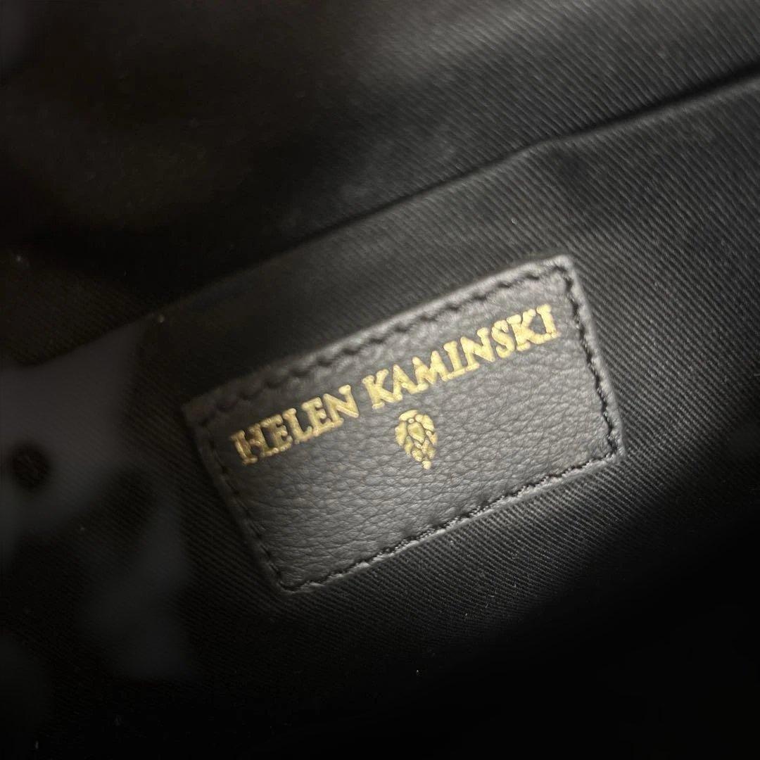 値下げ！HELEN KAMINSKI かごバッグ 編み込みデザイン