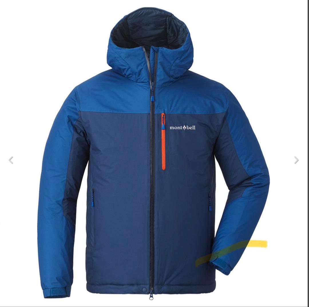 【未使用】 モンベル フラットアイアンパーカ Lサイズ