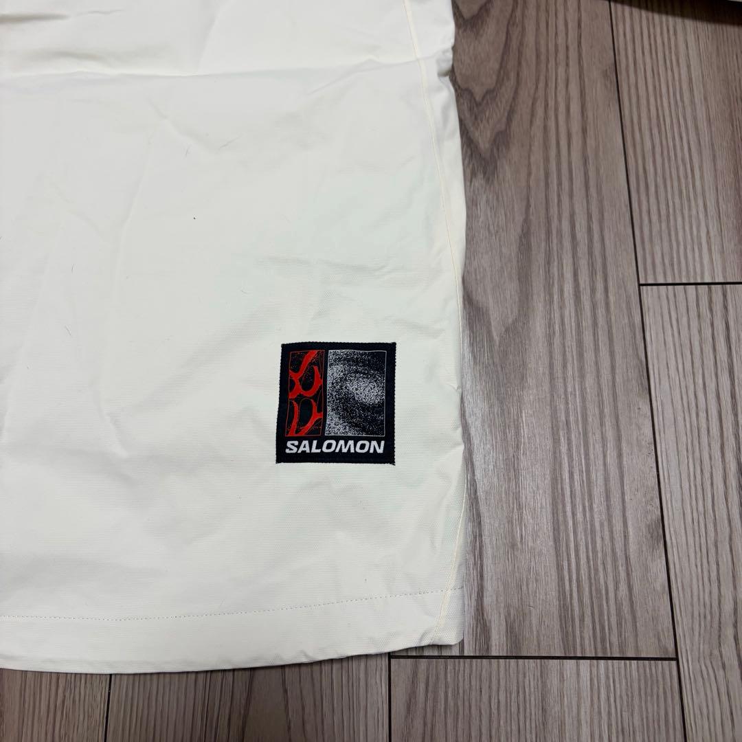 SALOMON ホワイト スノーボードジャケット