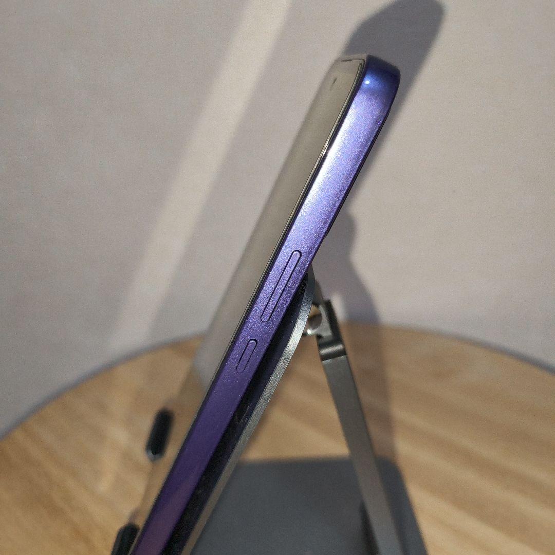 Libero 5G III Y!mobile　パープル　保護ガラス付き