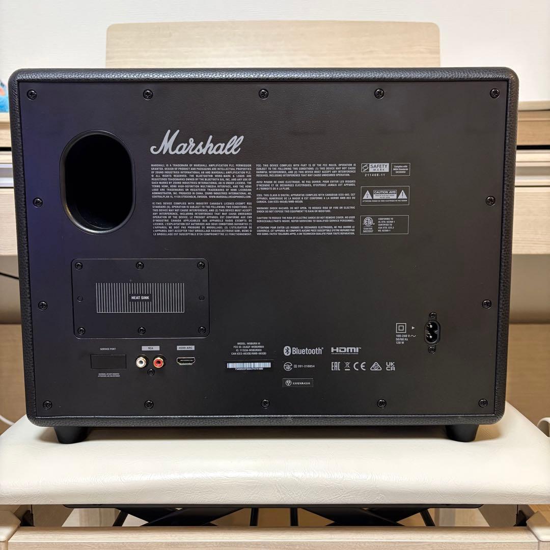 Marshall ホームスピーカー　WOBURN Ⅲ ウーバーン3