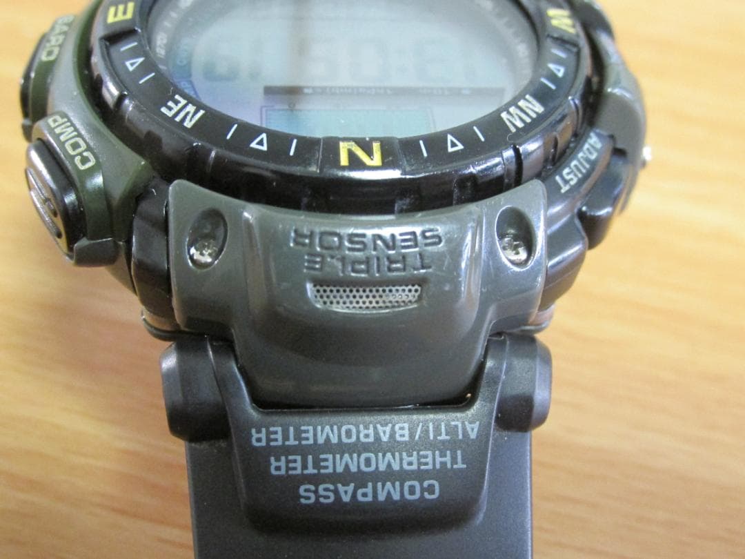 【動作良好】プロトレック　PRG-40 ㉒ アーミーグリーン