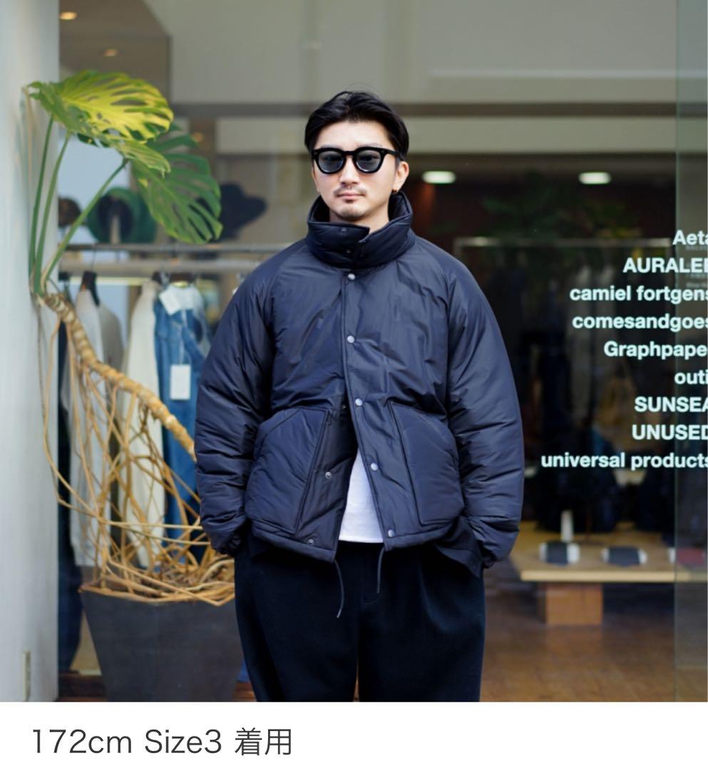 UNUSED アンユーズド 24AW Padded Jacket Black 3