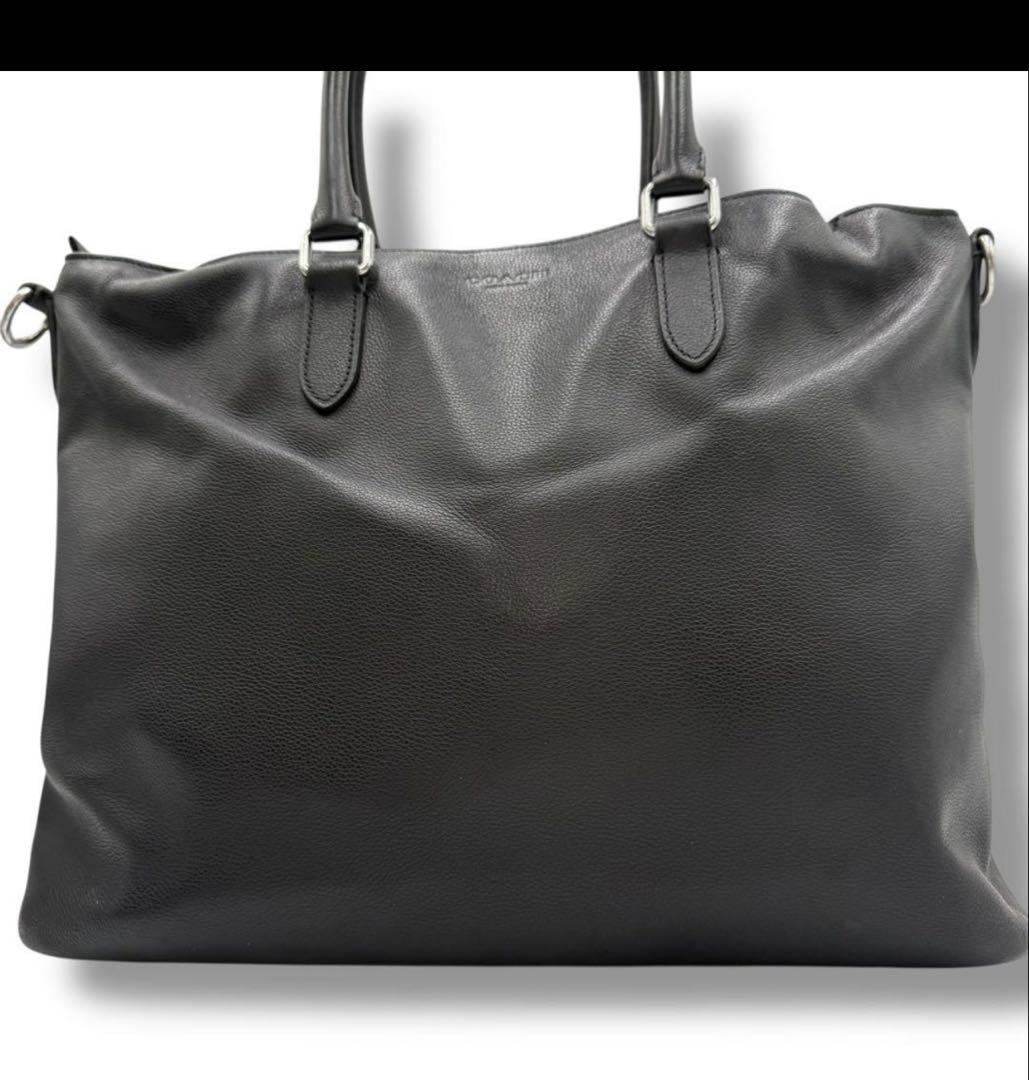 ゆ*ん様 coach コーチ ビジネスバッグ　ベケット　大容量　 A4可　肩掛け