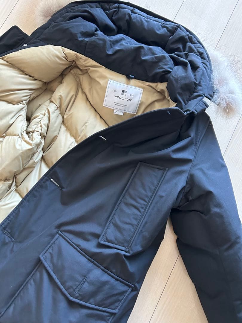 ジャケット・アウター WOOLRICH ARCTIC PARKA BLACK M