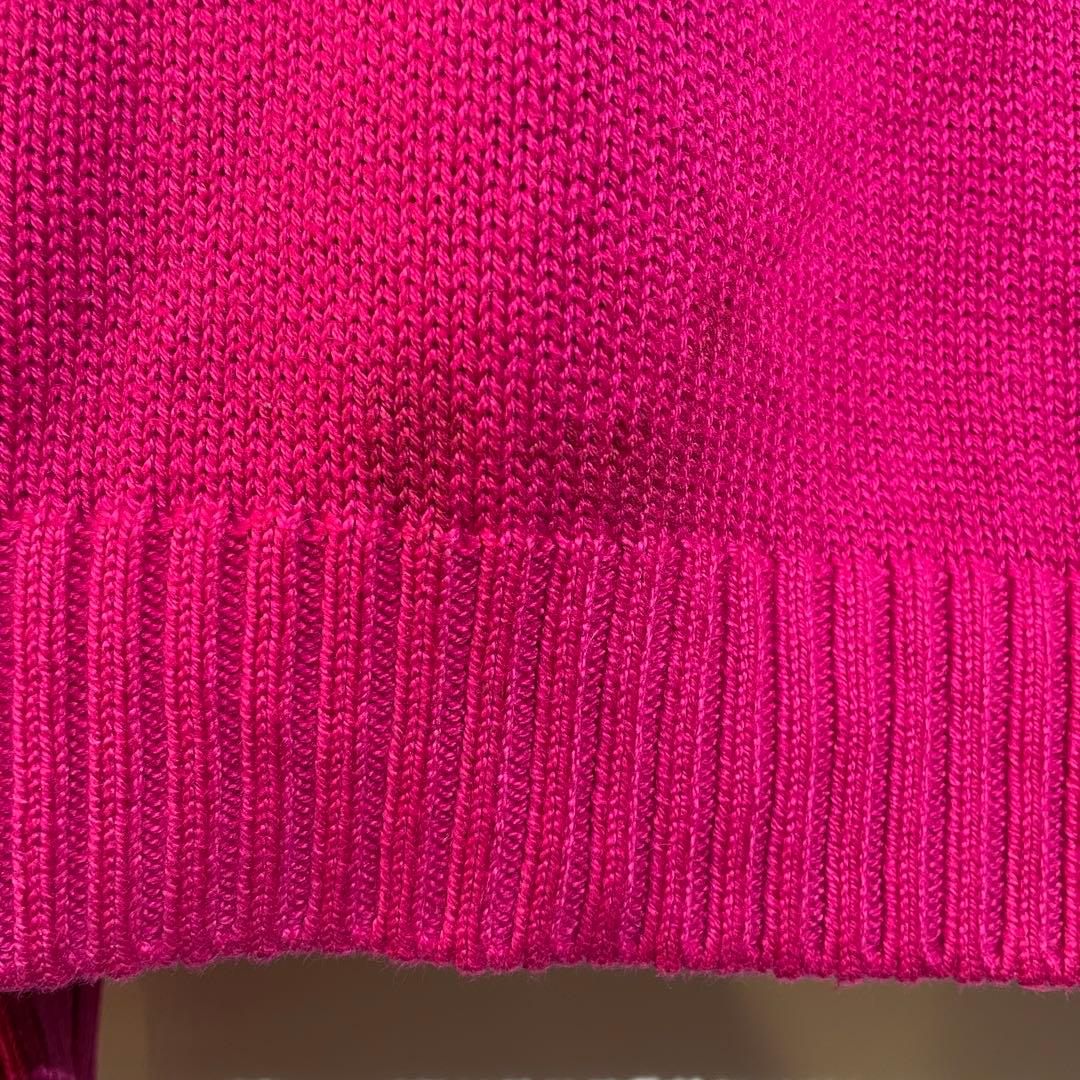 90s LAND'S END ドリフターセーター　ニット　コットン　L USA製