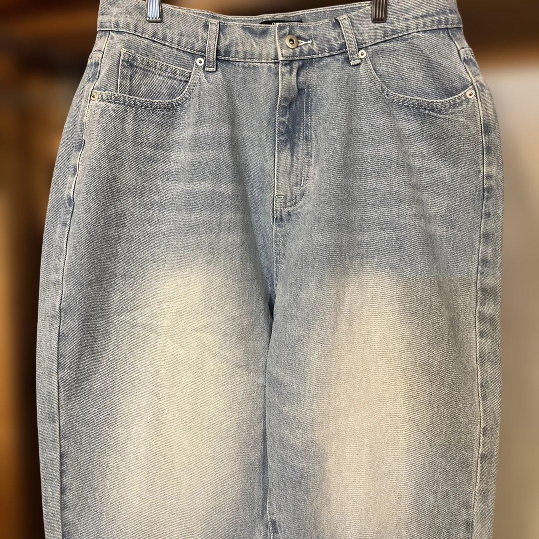 パンツ CAMBIO Denim Balloon Silhouette Pants