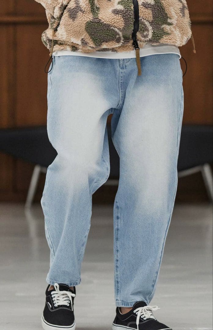 パンツ CAMBIO Denim Balloon Silhouette Pants