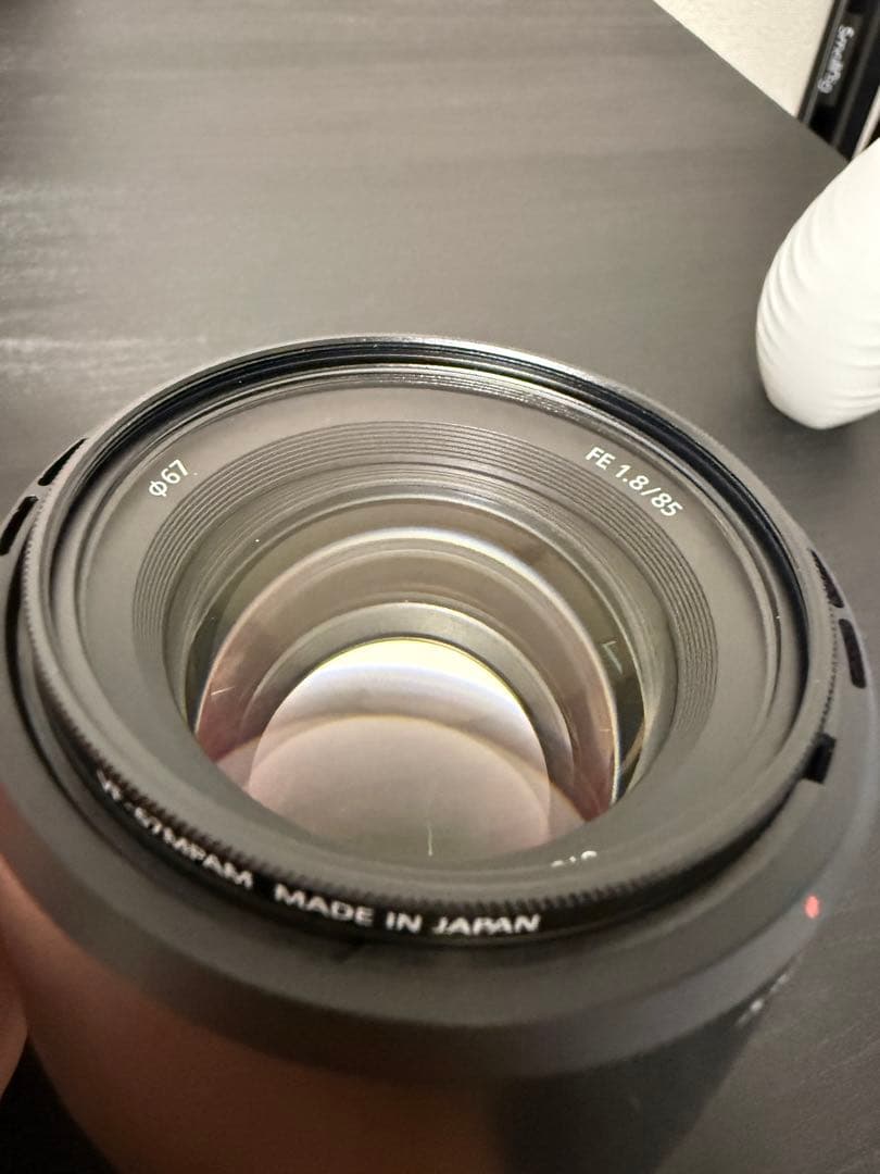 SONY FE 85mm F1.8 美品 Eマウント レンズフィルター付き