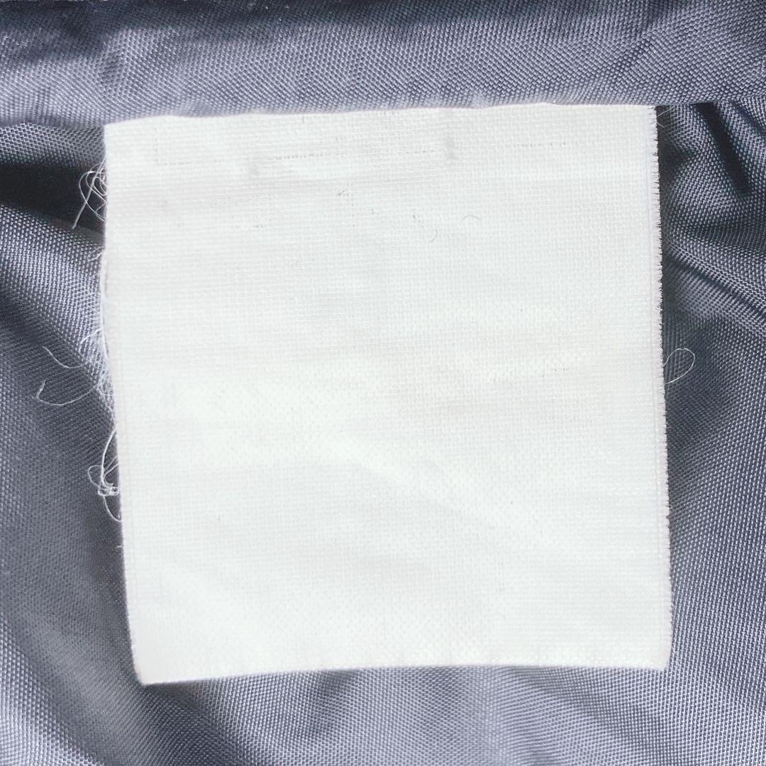 ノースフェイス ダウンジャケット ヌプシ ロゴ刺繡　700FP 灰 黒 L