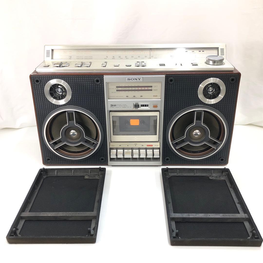 SONY CFS-V8 ステレオラジオカセット STEREO ZILBA'P