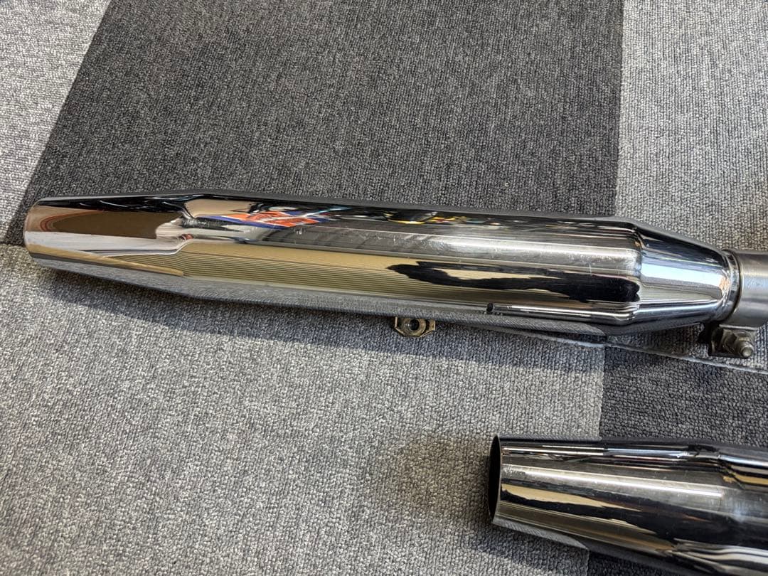 ハーレー　スポーツスター　XLH883 マフラー　加工ステー付き