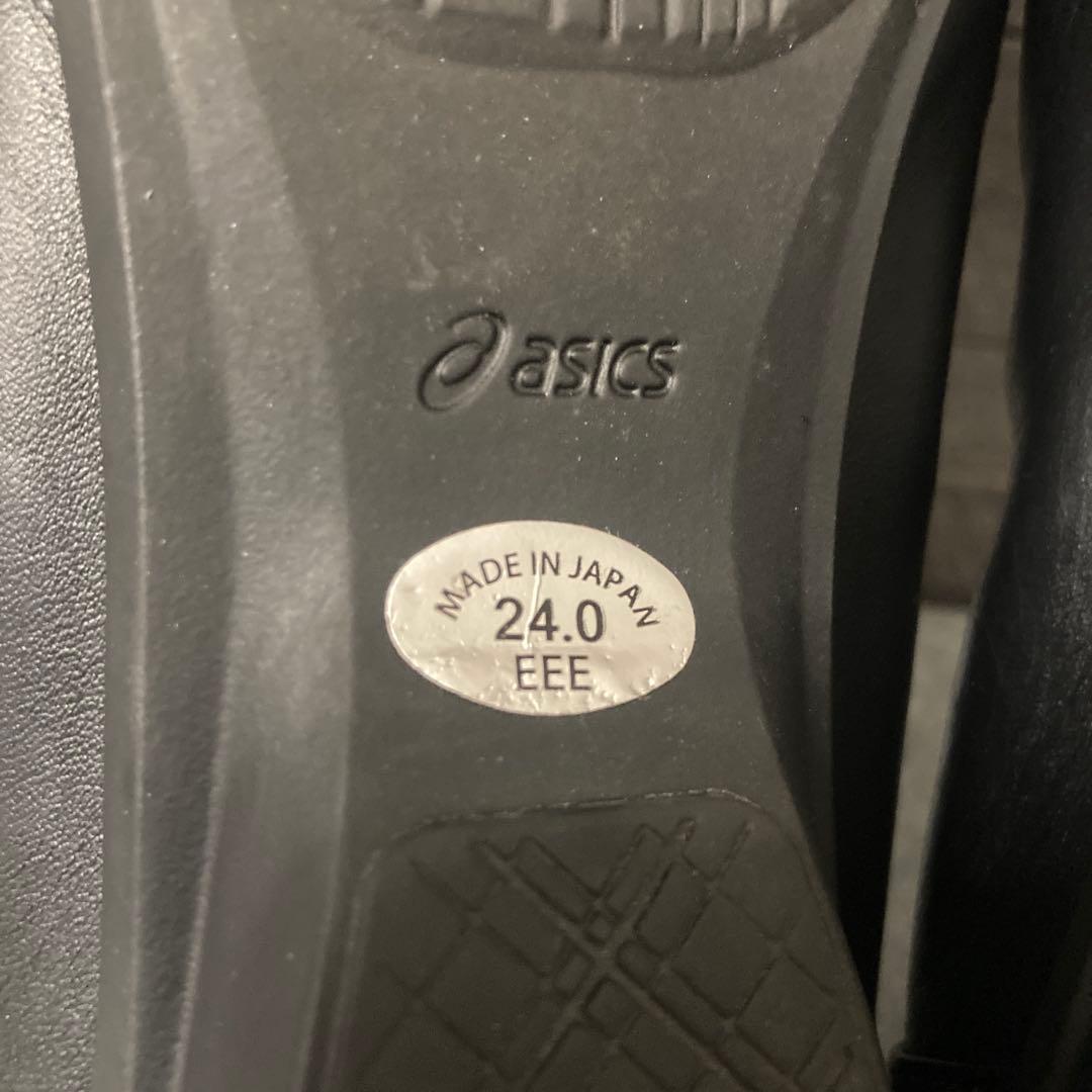 【Pedala】ペダラ アシックスウォーキング （24）3E フラットパンプス